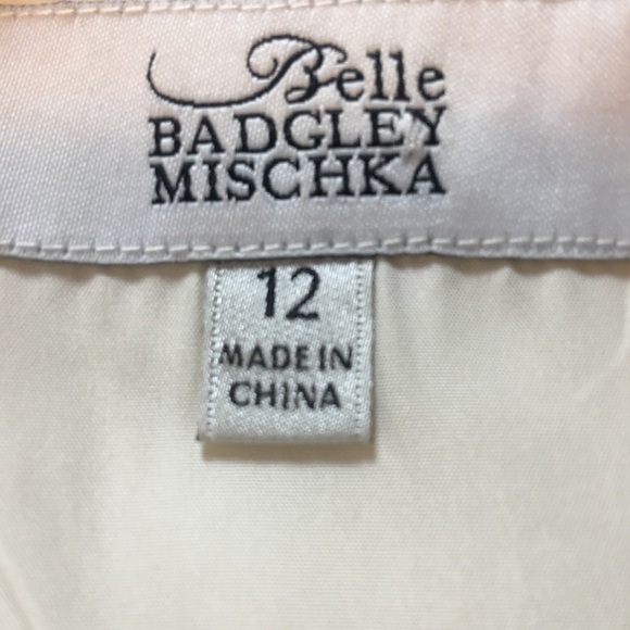 Belle Badgley Mischka special occasion dress girls sz 12. - Picture 2 of 10